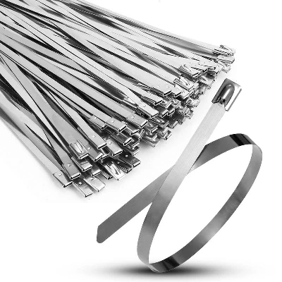 Хомут кабельный 4.6х200 сталь ANSI 316 TOKOV ELECTRIC TKE-HM316-4.6-200-N/100