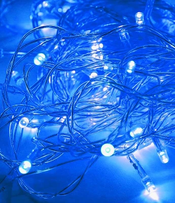 Гирлянда светодиодная 50LED шнур 6.5м 8 режимов мигания Космос KOC_GIR50LED_B