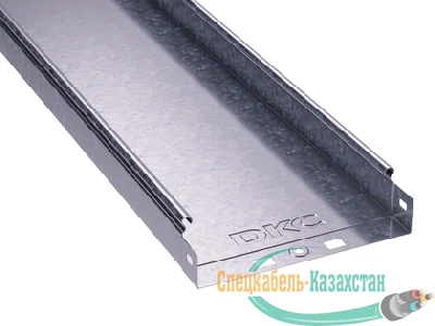 Лоток листовой неперфорированный 100х50 L3000 сталь 0.7мм DKC 35022