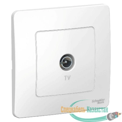 Коннектор TV СП BLANCA бел. SchE BLNTS000011