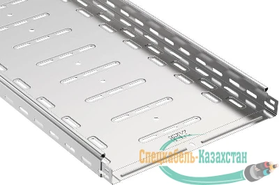 Лоток листовой перфорированный 400х50 L3000 сталь 1мм ИЭК CLP10-050-400-3