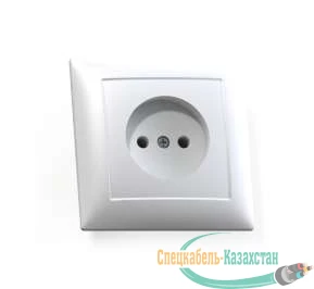 Розетка 1-м СП Селена 16А IP20 РС16-369 бел. Кунцево 8110