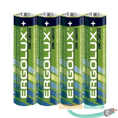 Элемент питания солевой R 03 SR4 R03SR4 1.5В (уп.4шт) Ergolux 12440