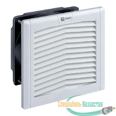 Вентилятор с фильтром 52 куб.м./ч 124x124мм IP54 PROxima EKF FAN52F