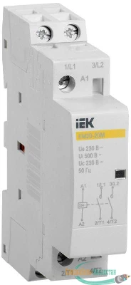 Контактор модульный КМ20-20М AC ИЭК MKK11-20-20