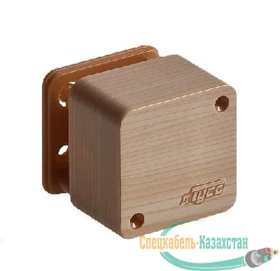 Коробка распр. ОП 55х55х32 сосна (светл. основа) IP40 Рувинил 65002-27М
