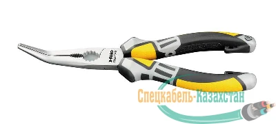 Длинногубцы угловые с резцом 205мм Felo 59222040
