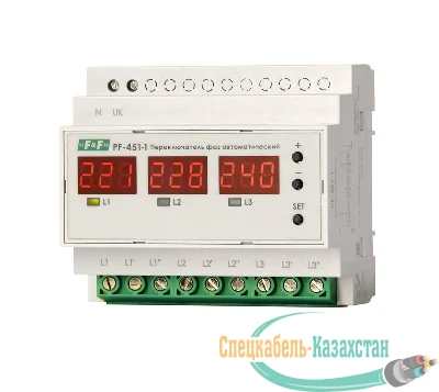 Переключатель фаз автоматический PF-451-1 F&F EA04.005.005