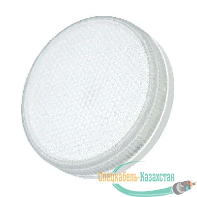 Лампа светодиодная PLED-ECO-GX53 6Вт таблетка 5000К frost холод. бел. GX53 460лм 230В JazzWay 2852007