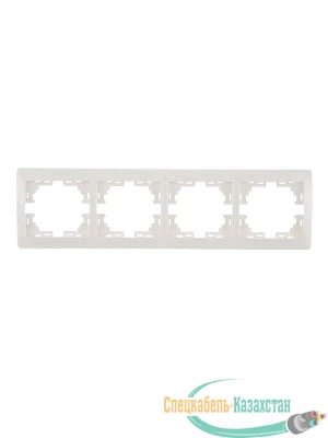 Рамка 4-м Мира горизонт. бел. Lezard 701-0200-149