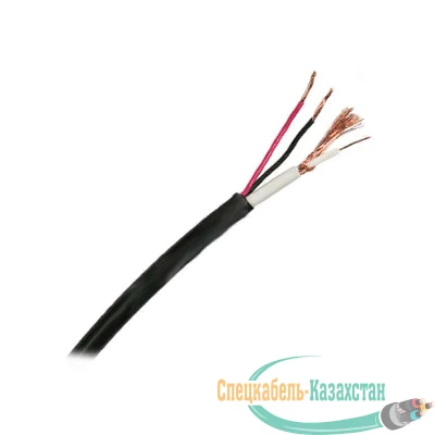 Кабель КВК-П-1.5+2х0.5  наруж.Ч бухта (м) REXANT 01-4013