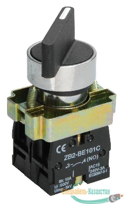 Переключатель LAY5-BJ33 на 3 полож. черн. I-O-II дл. ручка ИЭК BSW70-BJ-3-K02
