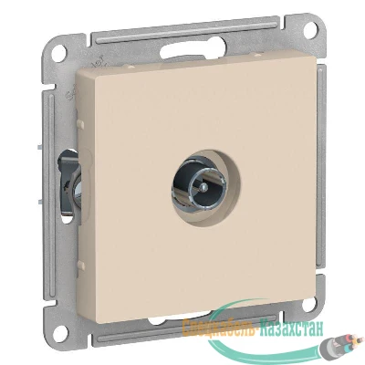 Механизм розетки TV ATLAS DESIGN оконечный 1DB беж. SchE ATN000291