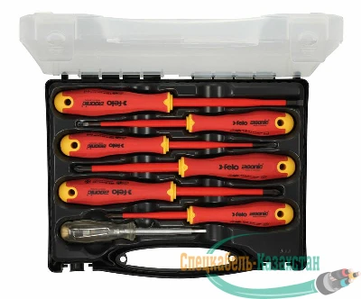 Набор отверток диэлектрических Ergonic E-Slim в кейсе (уп.7шт) Felo 41380736