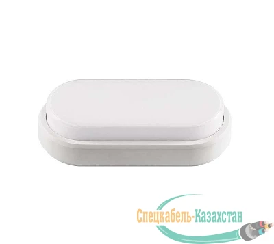 Светильник светодиодный PBH-PC2-OA 8Вт 4000К IP65 (аналог НПП) бел. овал. JazzWay 1035653