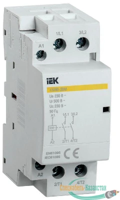 Контактор модульный КМ40-20М AC ИЭК MKK11-40-20
