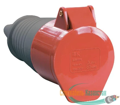 Розетка кабельная 32А 380В 3P+PE+N ССИ-225 IP44 ИЭК PSR22-032-5