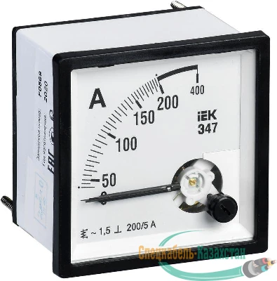 Амперметр Э47 72х72мм 200/5А кл. точн. 1.5 ИЭК IPA10-6-0200-E