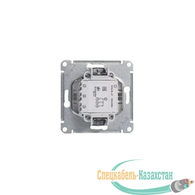Механизм выключателя 3-кл. СП GLOSSA 10А IP20 10AX бел. SchE GSL000131