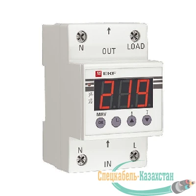 Реле напряжения с дисплеем MRV 63А PROxima EKF MRV-63A