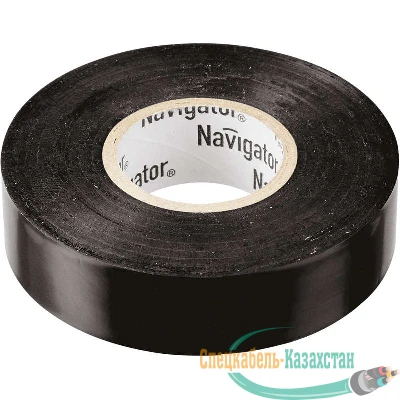 Изолента ПВХ 15мм (рул.20м) черн. NIT-B15-20/BL Navigator 71103