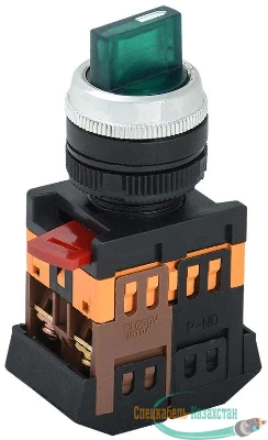 Переключатель ANCLR-22-3 на 3 фикс. полож. зел. 1з+1р ИЭК BSW10-ANCLR-3-K06