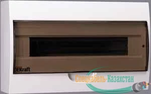Корпус пластиковый навес. 18мод. IP41 ЩРН-П-18 SchE 31012DEK