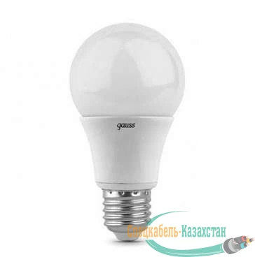 Лампа светодиодная Black A60 7Вт грушевидная 4100К бел. E27 710лм 150-265В Gauss 102502207