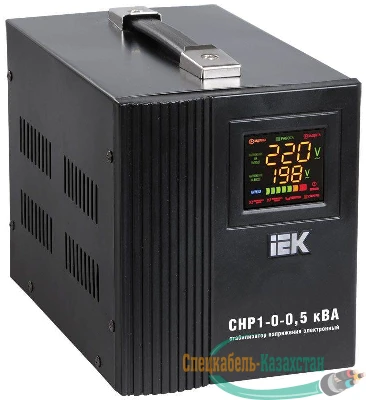 Стабилизатор напряжения HOME СНР 1/220 0.5кВА переносной ИЭК IVS20-1-00500