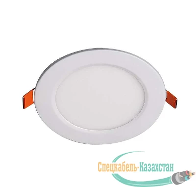 Светильник светодиодный ультратонкий встраив. PPL-R 6Вт 6500К IP40 WH d120мм круглый Jazzway 5008489A