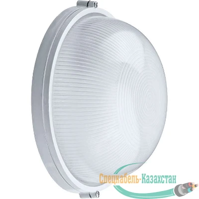 Светильник ЛОН 94 806 NBL-R1-100-E27/WH 1х100Вт E27 IP54 (аналог НПБ 1101 бел. круг 100Вт) Navigator 94806