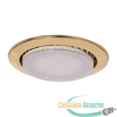 Светильник Montana 53 0 04 slim штампов. неповорот. GX53 тонкий зол. ИТАЛМАК IT8788