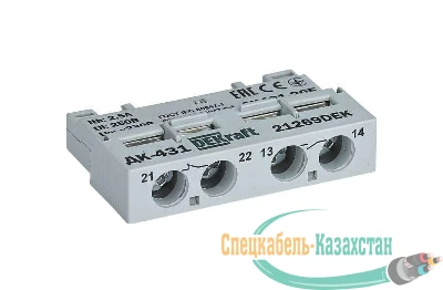 Контакт дополнительный фронтальный 1НО+1НЗ для ВА-431 SchE 21269DEK