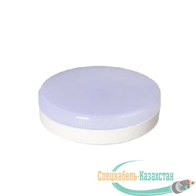 Лампа светодиодная PLED-GX53 12Вт таблетка 3000К мат. тепл. бел. GX53 980лм 230В JazzWay 1029102