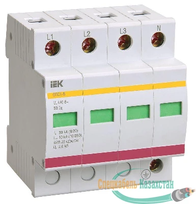 Ограничитель перенапряжения ОПС1-C 4P ИЭК MOP20-4-C