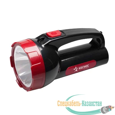 Фонарь светодиодный аккум. BASIC 1х5Вт LED зарядка 220В КОСМОС KOCAc9105WLED