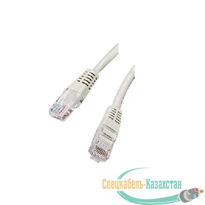 Патч-корд UTP 5e кат. литой 2.0м сер. Rexant 18-1005