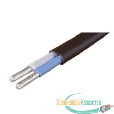 Кабель АВВГ 2х6 плоский Ч (бухта) (м) Альгиз К ФР-00000419