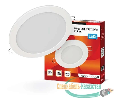 Светильник светодиодный RLP-VC 18Вт 230В 4000К 1440Лм 185мм бел. (Аналог Downlight) IP40 IN HOME 4690612023373