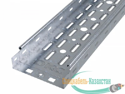 Лоток листовой перфорированный 100х50 L3000 сталь 0.7мм DKC 35262