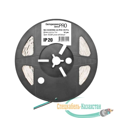 Лента светодиодная 71 701 NLS-3528CW60-4.8-IP20-12V-Pro R5 4.8Вт/м (уп.5м) Navigator 71701