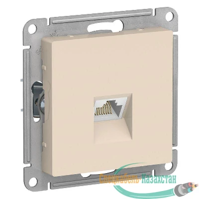 Механизм розетки компьютерной ATLAS DESIGN RJ45 беж. SchE ATN000283
