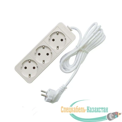 Удлинитель 3х5м с заземл. 10А IP20 2.2кВт Союз 481S-9305