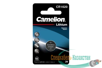 Элемент питания литиевый CR CR1620 BL-1 (блист.1шт) Camelion 3610