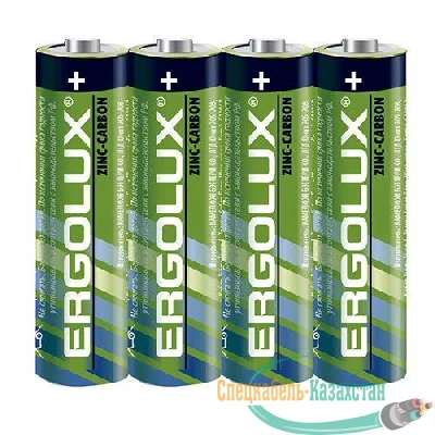 Элемент питания солевой R 6 SR4 R6SR4 1.5В (уп.4шт) Ergolux 12441