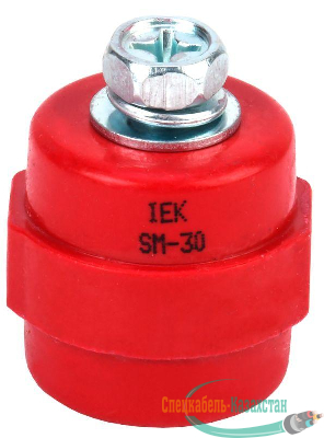 Изолятор SM30 (М8) силовой с болтом ИЭК YIS11-30-08-B