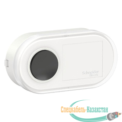 Кнопка звонка ОП BLANCA проводная 0.4А 250В бел. SchE BLNKA000011