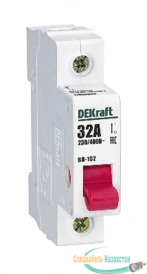 Выключатель-разъединитель 1п 32А ВН-102 DEKraft 17002DEK