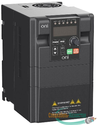 Преобразователь частоты A150 380В 3ф 2.2кВт 6А встроенный торм. модуль ONI A150-33-22NT