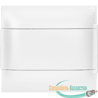 Щиток пластиковый встраиваемый Practibox S 1х8 бел. дверь Leg 134548